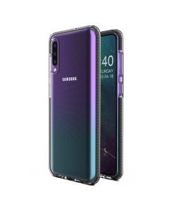 Spring Case Διάφανη Θήκη Σιλικόνης Black (Samsung Galaxy A40)