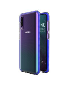 Spring Case Διάφανη Θήκη Σιλικόνης Blue (Samsung Galaxy A40)