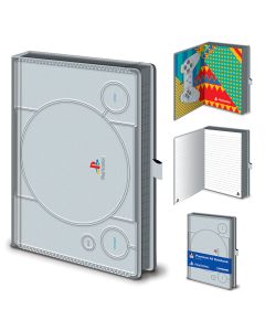PlayStation (PS1) Premium A5 Notebook Σημειωματάριο Ριγέ