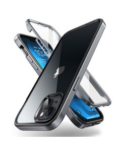 SUPCASE Ανθεκτική Θήκη Edge XT With Built-In Screen Protector - Black (iPhone 14 Plus / 15 Plus)