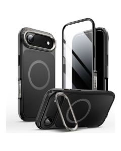 i-Blason Ανθεκτική Θήκη Ares Flip MagSafe Full Body Case With Built-In Screen Protector Black (iPhone 17 Air)