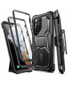i-Blason Ανθεκτική Θήκη ArmorBox Full Body Case (2 Set) Black (Samsung Galaxy S23 Ultra)