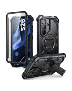 i-Blason Ανθεκτική Θήκη ArmorBox Mag MagSafe Full Body Case Black (Samsung Galaxy S26) - MT83843