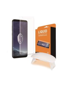 T-MAX Glass (Liquid Dispersion Tech) Full Cover Tempered Glass Screen Protector (Samsung Galaxy S8 Plus)