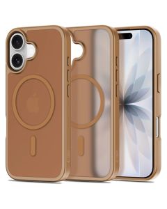 TECH-PROTECT BasicMag MagSafe Hybrid Case Matte Brown (iPhone 17) - MT83153
