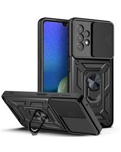 TECH-PROTECT Camshield Pro Hard Case Σκληρή Θήκη με Κάλυμμα Κάμερας - Black (Samsung Galaxy A13 4G)