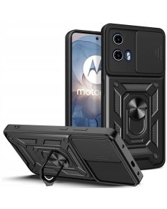 TECH-PROTECT Camshield Pro Hard Case Σκληρή Θήκη με Κάλυμμα Κάμερας - Black (Morotola Moto G24 / G24 Power / G04)