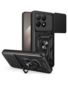 TECH-PROTECT Camshield Pro Hard Case Σκληρή Θήκη με Κάλυμμα Κάμερας - Black (Xiaomi 15T) - MT83291