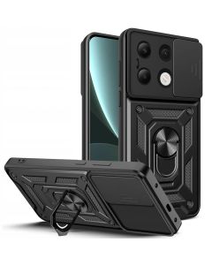 TECH-PROTECT Camshield Pro Hard Case Σκληρή Θήκη με Κάλυμμα Κάμερας - Black (Xiaomi Redmi Note 13 4G)