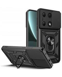 TECH-PROTECT Camshield Pro Hard Case Σκληρή Θήκη με Κάλυμμα Κάμερας - Black (Xiaomi Redmi Note 13 Pro 4G / Poco M6 Pro 4G)