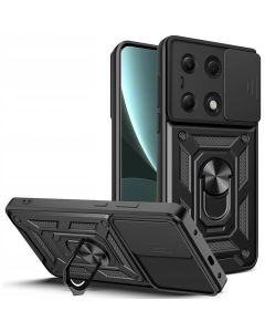 TECH-PROTECT Camshield Pro Hard Case Σκληρή Θήκη με Κάλυμμα Κάμερας - Black (Xiaomi Redmi Note 13 Pro 5G / Poco X6 5G)