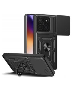 TECH-PROTECT Camshield Pro Hard Case Σκληρή Θήκη με Κάλυμμα Κάμερας - Black (Xiaomi 14T Pro)