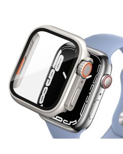 TECH-PROTECT Defense 360 Case για Apple Watch 44mm (1/2/3/4/5/6/SE) - Titanium / Orange - MT78277