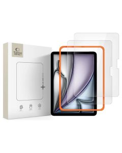 TECH-PROTECT Glass Easy Set+ 2-Pack 9H Tempered Glass Screen Prοtector (iPad Air 11'' 6 2024 / 7 2025)