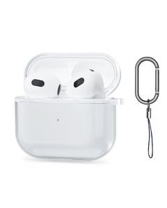 TECH-PROTECT Flexair Crystal Case Θήκη Σιλικόνης για Apple AirPods 3 - Clear