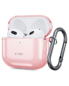 TECH-PROTECT Flexair Crystal Case Θήκη Σιλικόνης για Apple AirPods 4 - Pink - MT83111