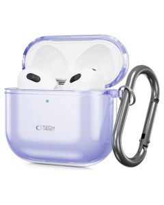 TECH-PROTECT Flexair Crystal Case Θήκη Σιλικόνης για Apple AirPods 4 - Purple - MT83112