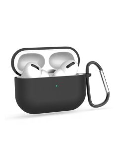 TECH-PROTECT Icon Hook Silicone Airpods Pro Case Θήκη Σιλικόνης για Airpods Pro - Black