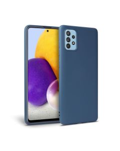 TECH-PROTECT Icon Soft Touch Silicone Case Blue (Samsung Galaxy A72 4G / 5G)