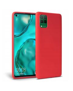TECH-PROTECT Icon Soft Touch Silicone Case Red (Huawei P40 Lite)