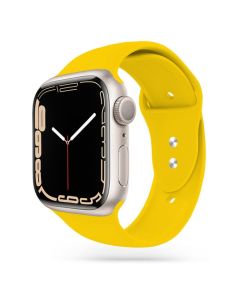TECH-PROTECT Iconband - Yellow - Λουράκι Σιλικόνης για Apple Watch 42/44/45mm (1/2/3/4/5/6/7/SE)