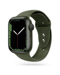 TECH-PROTECT Iconband - Army Green - Λουράκι Σιλικόνης για Apple Watch 38/40/41mm (1/2/3/4/5/6/7/SE)