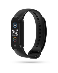 TECH-PROTECT Iconband - Black - Λουράκι Σιλικόνης για Xiaomi Mi Band 5 / 6