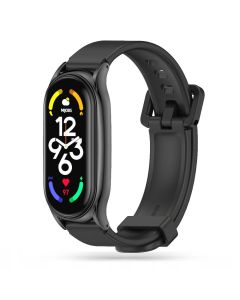 TECH-PROTECT Iconband Pro - Black - Λουράκι Σιλικόνης για Xiaomi Mi Band 7