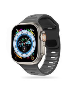 TECH-PROTECT Iconband Line - Arctic Grey - Λουράκι Σιλικόνης για Apple Watch 42/44/45/49mm (1/2/3/4/5/6/7/8/9/SE/ULTRA 1/2)