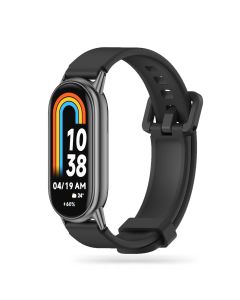 TECH-PROTECT Iconband Pro - Black - Λουράκι Σιλικόνης για Xiaomi Smart Band 8 / 8 NFC