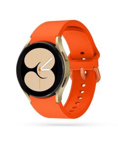 TECH-PROTECT Iconband - Orange - Λουράκι Σιλικόνης για Samsung Galaxy Watch 4 / 5 / 5 Pro / 6 (40/42/43/44/45/46/47mm)