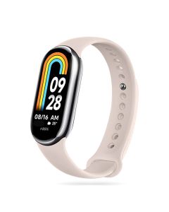 TECH-PROTECT Iconband - Beige - Λουράκι Σιλικόνης για Xiaomi Smart Band 8 / 8 NFC