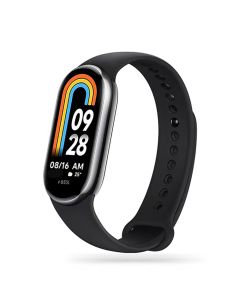 TECH-PROTECT Iconband - Black - Λουράκι Σιλικόνης για Xiaomi Smart Band 8 / 8 NFC