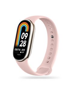 TECH-PROTECT Iconband - Pink - Λουράκι Σιλικόνης για Xiaomi Smart Band 8 / 8 NFC