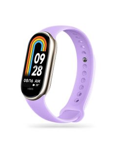 TECH-PROTECT Iconband - Violet - Λουράκι Σιλικόνης για Xiaomi Smart Band 8 / 8 NFC