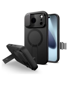 TECH-PROTECT Kevlar Aura MagSafe Ανθεκτική Θήκη - Black (iPhone 17 Pro)