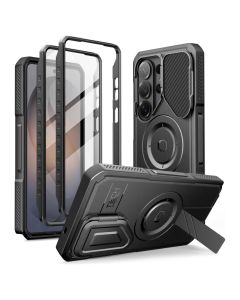 TECH-PROTECT Kevlar MagSafe 2-Set Ανθεκτική Θήκη - Black (Samsung Galaxy S26 Ultra) - MT83544