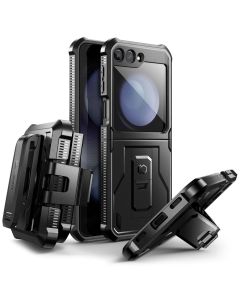 TECH-PROTECT Kevlar Pro Ανθεκτική Θήκη - Black (Samsung Galaxy Z Flip5)
