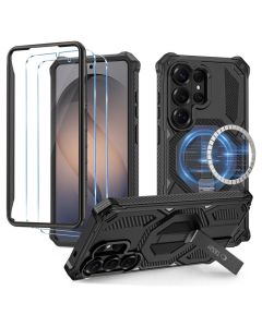 TECH-PROTECT MagΒlast MagSafe Case + 2-Pack Glass Ανθεκτική Θήκη Black (Samsung Galaxy S26 Ultra) - MT83541