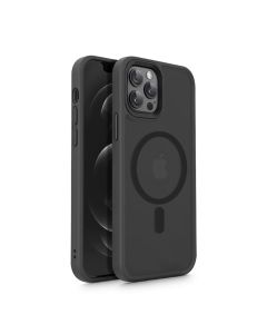 TECH-PROTECT Magmat MagSafe Hybrid Case Matte Black (iPhone 12 / 12 Pro)