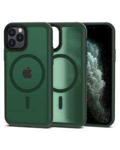 TECH-PROTECT Magmat MagSafe Hybrid Case Matte Green (iPhone 11 Pro)
