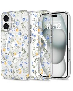 TECH-PROTECT MagMood Magsafe Case Θήκη Σιλικόνης Spring Flowers (iPhone 16)