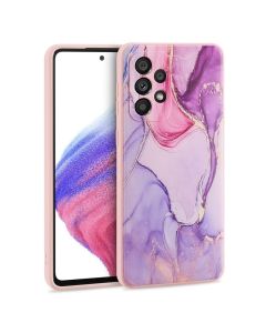 TECH-PROTECT Marble 2 Case Θήκη Σιλικόνης Purple / Pink (Samsung Galaxy A53 5G)