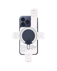 TECH-PROTECT MMP-200 MagSafe Universal Magnetic Ring Μαγνητικός Δακτύλιος - White - MT83191