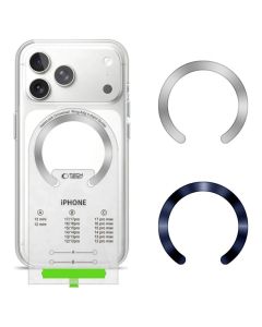 TECH-PROTECT MMP-210 MagSafe Universal Magnetic Ring 2-Pack Μαγνητικός Δακτύλιος - Deep Blue / Silver - MT83184