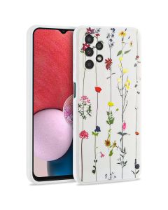 TECH-PROTECT Mood Case Θήκη Σιλικόνης - Garden White (Samsung Galaxy A13 4G)