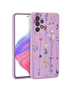 TECH-PROTECT Mood Case Θήκη Σιλικόνης - Garden Violet (Samsung Galaxy A53 5G)
