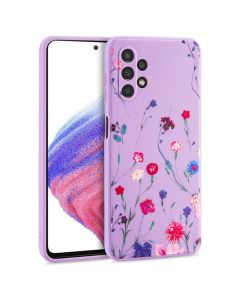 TECH-PROTECT Mood Case Θήκη Σιλικόνης - Meadow Purple (Samsung Galaxy A53 5G)
