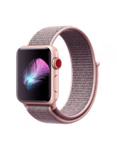 TECH-PROTECT Nylon - Pink Sand - Υφασμάτινο Λουράκι για Apple Watch 40/41/42mm (4/5/6/7/8/9/10/11/SE) - MT20887