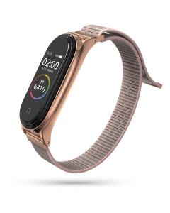 TECH-PROTECT Nylon - Rose Gold - Υφασμάτινο Λουράκι για Xiaomi Mi Band 7